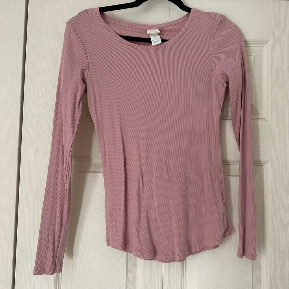 Stretchy long sleeved shirt